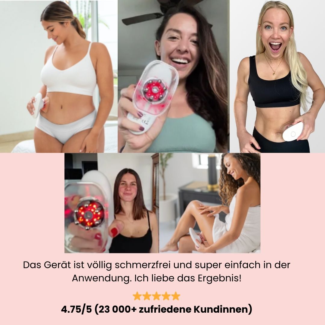 CelluLuxe Pro - Straffe deinen Körper in nur 10 Minuten täglich ganz bequem von zu Hause.